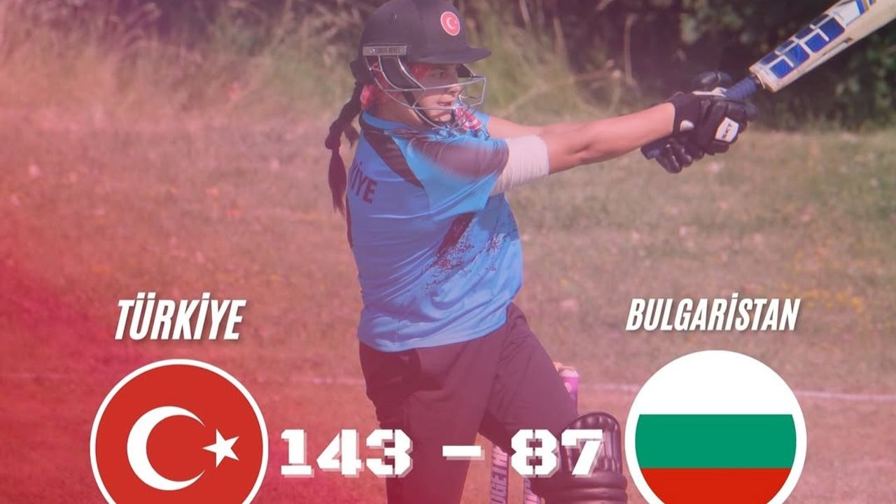 Kadın Kriket Millî Takımı Avrupa Kupası’na iyi başladı