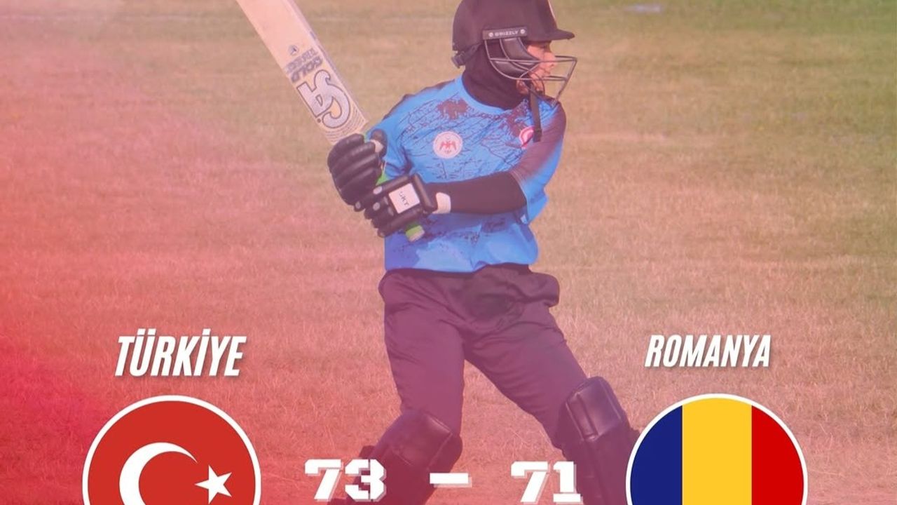 Kadın Kriket Millî Takımı Romanya’yı 73-71 mağlup etti
