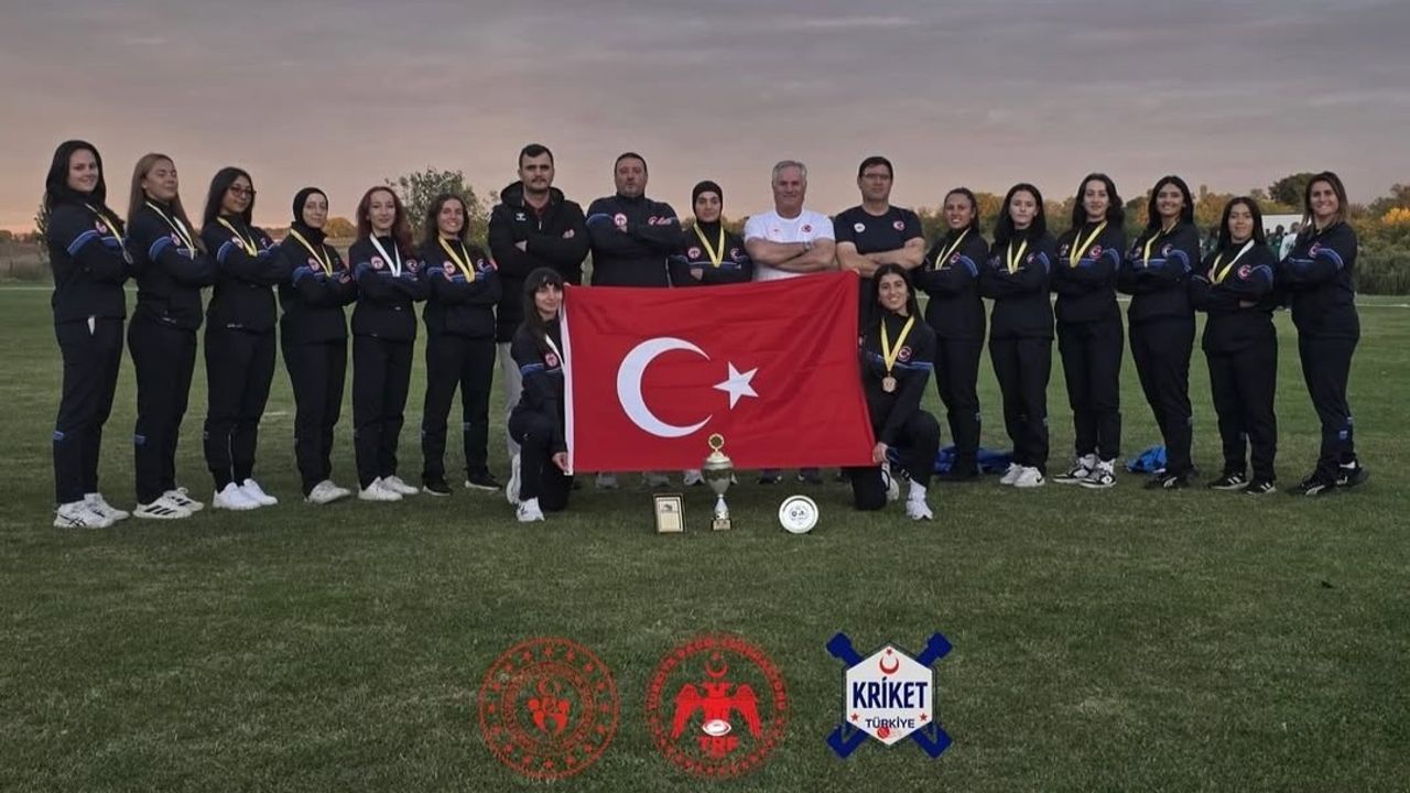 Kadın Kriket Milli Takımı Avrupa üçüncüsü oldu!