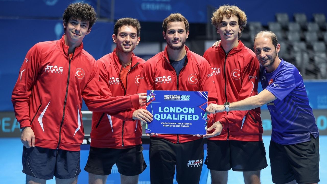 Masa Tenisi Erkek Milli Takımı Dünya Şampiyonası Yolcusu