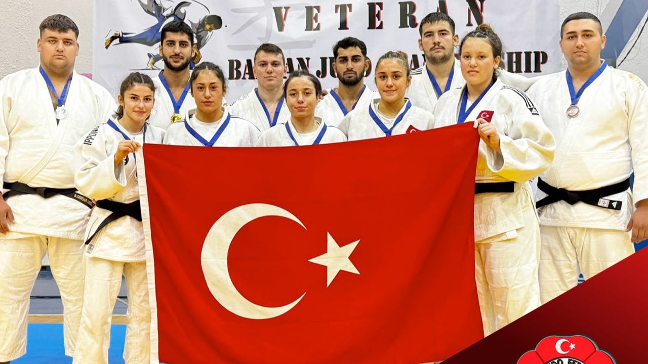 Millilerden U23 Balkan Judo Şampiyonası’nda 11 Madalya