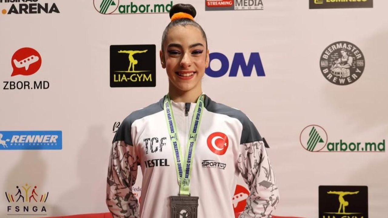 Irmak Coşkun, Kişinev’de gümüş madalya kazandı