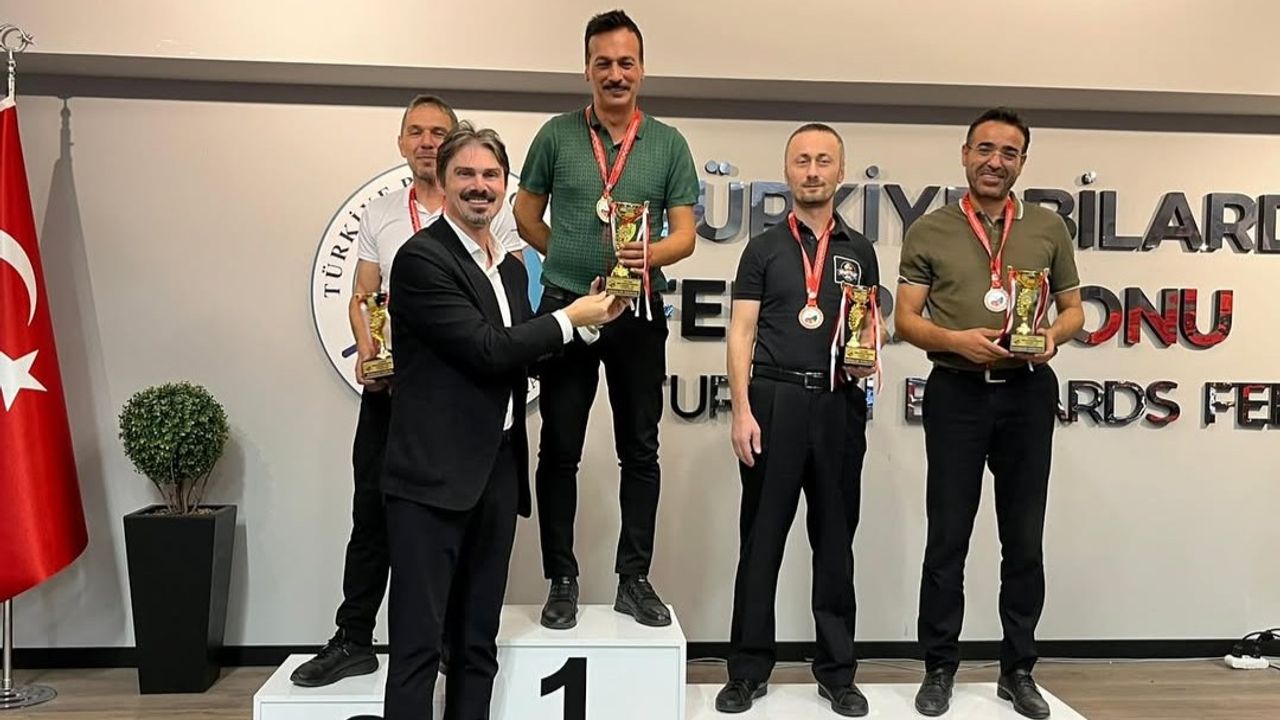 3 Bant C-2 Etabı'nda Taner Gürcan şampiyon oldu