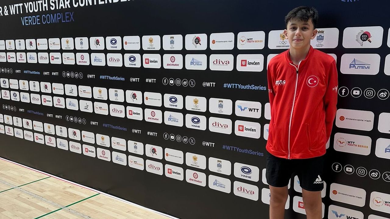 Görkem Öçal WTT Turnuvasında U15 ve U19’da Çeyrek Finalde