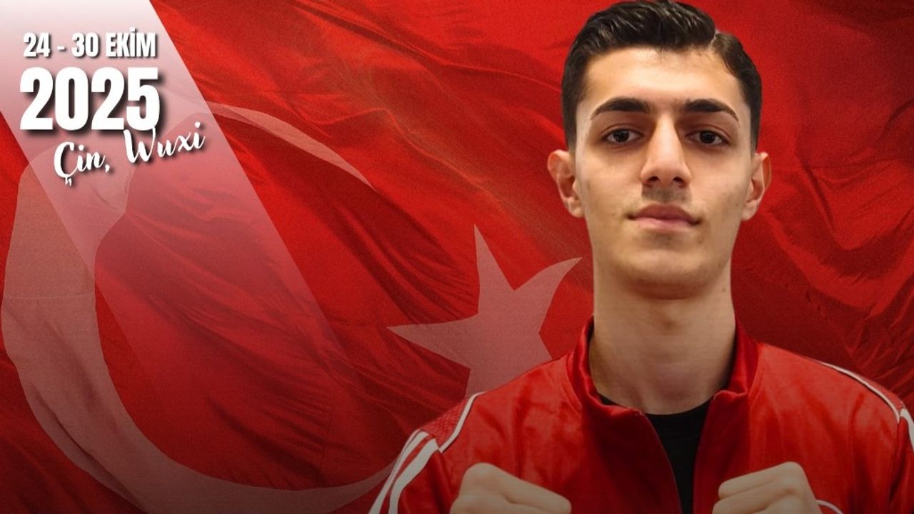 Furkan Ubeyde Çamoğlu Dünya Şampiyonası’nda Mindere