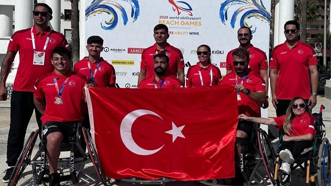 Engelli Sporcularımız Plaj Oyunlarında 7 Madalya Kazandı