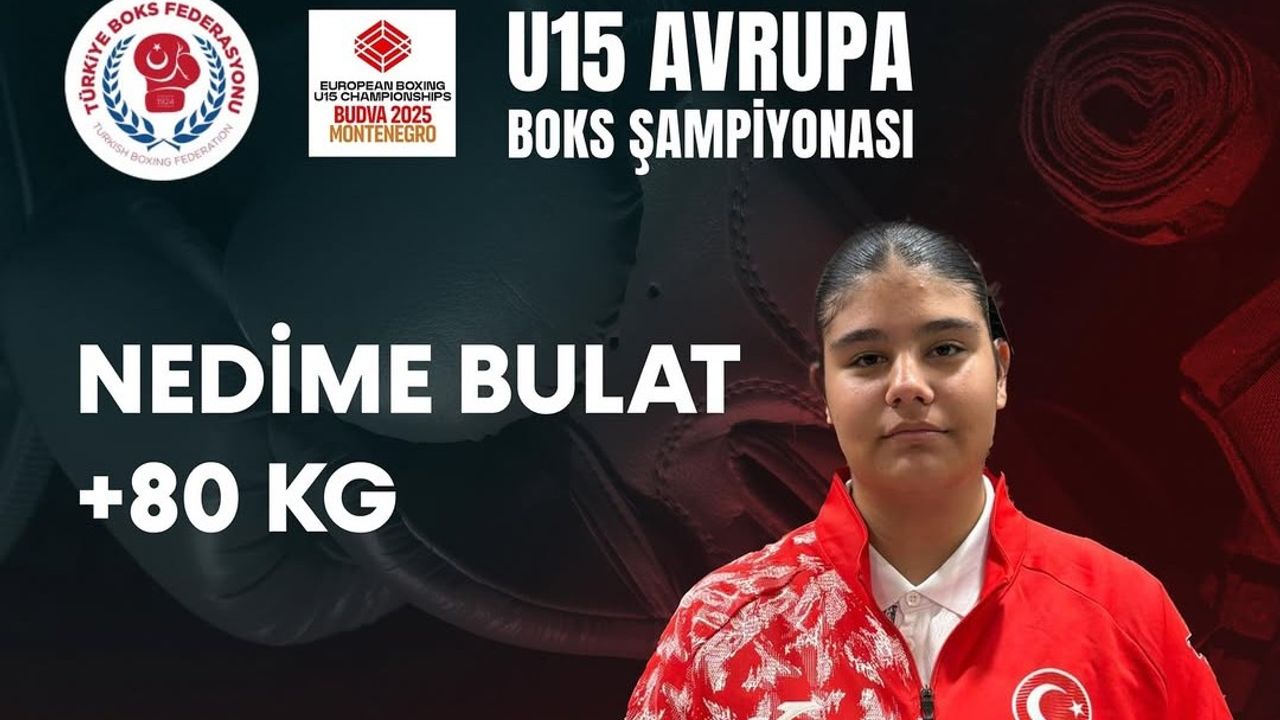 Nedime Bolat Avrupa Boks Şampiyonası’nda üçüncü oldu