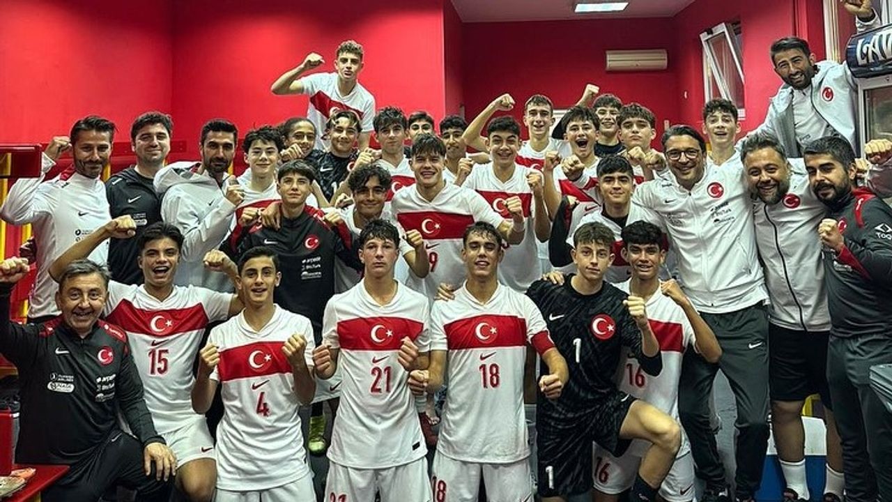 U15 Millî Takımı, Karadağ’ı Deplasmanda 8-1 Yendi