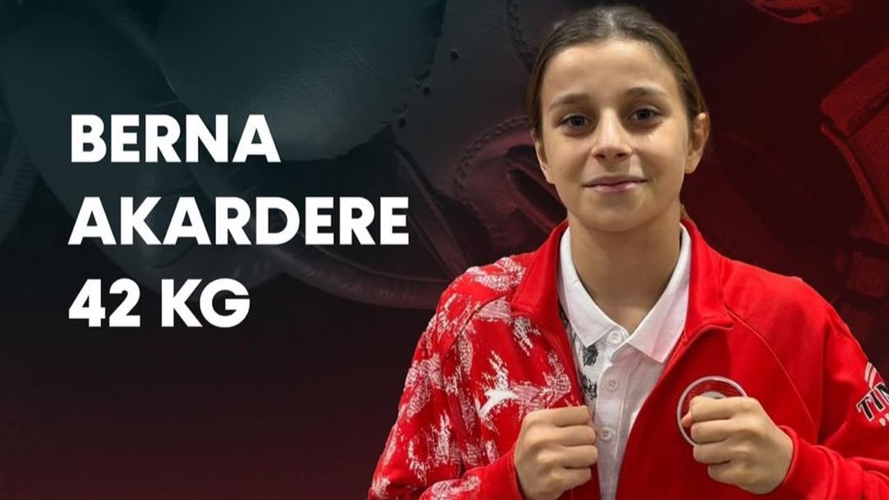 Berna Akardere U15 Avrupa Şampiyonası’nda ikinci oldu
