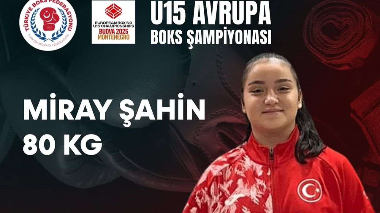 Miray Şahin Avrupa Boks Şampiyonası’nda üçüncü oldu