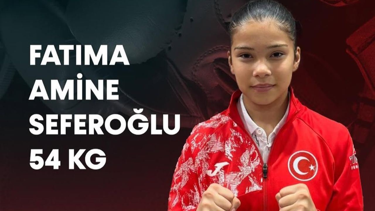 Fatima Amine Seferoğlu Avrupa ikincisi oldu
