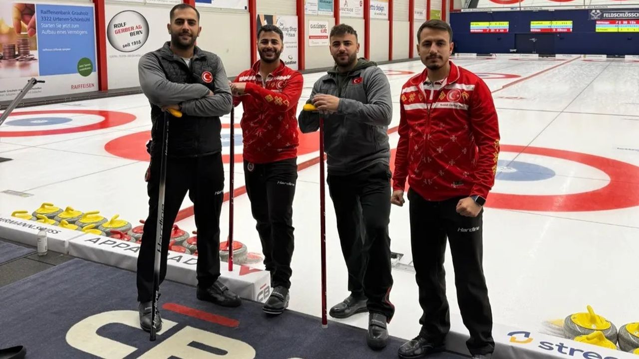Erkek Curling Milli Takımı GP Bern’de çeyrek finalde