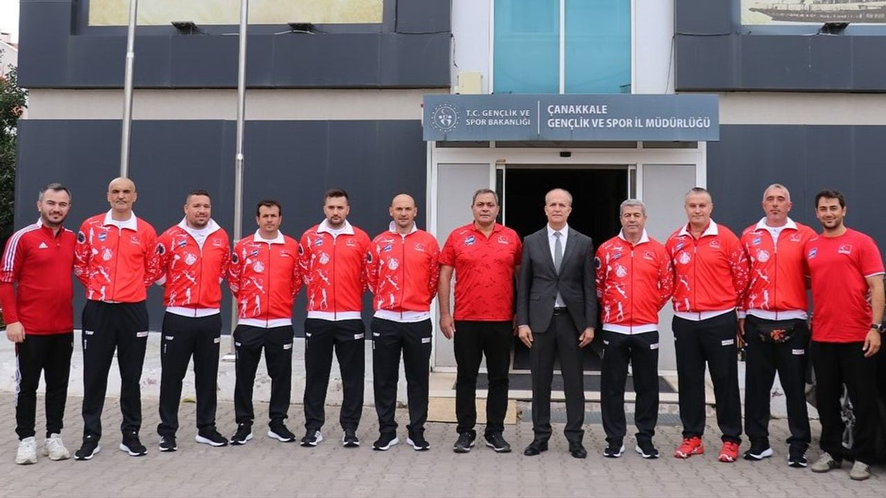 Milli Takım’dan Ömer Kalkan’a Teşekkür Ziyareti