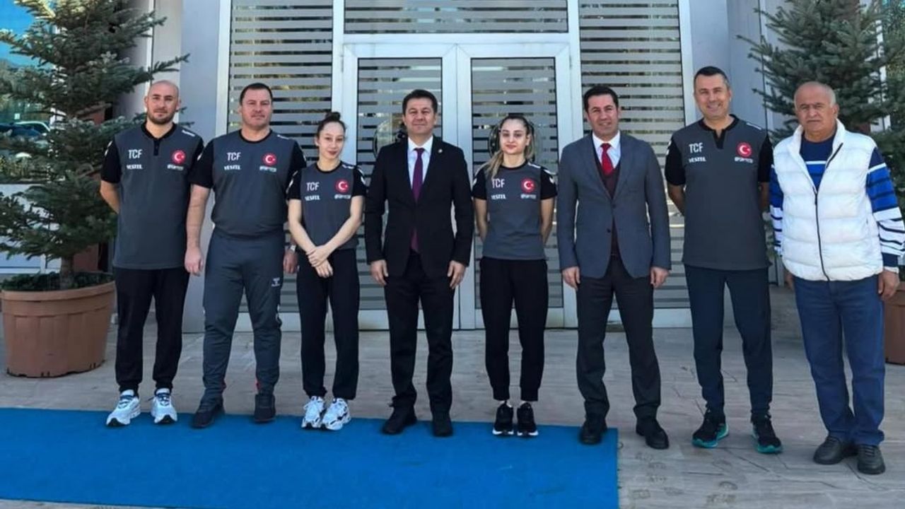 Başkan Çelen’den Trampolin Takımı’na Moral Ziyareti