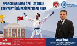 Türkiye Karate Federasyonu ve Esenyurt Üniversitesi’nden Sporculara Büyük Eğitim Desteği