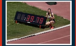 Elif Bayar'dan Tarihi Koşu: U18 Kadınlar 300 Metre Türkiye Rekoru Geldi!