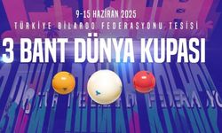 3 Bant Bilardo Dünya Kupası Türkiye’de başlıyor!