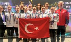 Ritmik Cimnastik Genç Millî Takımı Avrupa'da 7. sırada