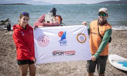 Urla’da rüzgârla yarış: Formula Kite kampı sona erdi