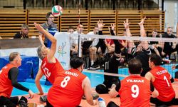 Avrupa Şampiyonası’nda Oturarak Voleybol heyecanı