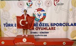 Muğlalı Özel Sporcu Elif Oral’dan 3 Altın Madalya