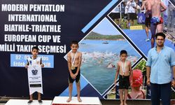 Türk minikler Biathle-Triathle’de kürsüyü doldurdu