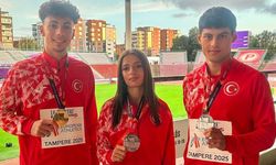 U20 Avrupa Atletizm’de 3 Madalya ile Döndük