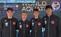 Milli 4x200 serbest takımı Dünya Gençler 8.si oldu