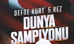 Defne Kurt’tan 5’inci dünya şampiyonluğu