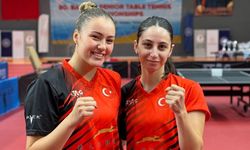 Ece Haraç ve Özge Yılmaz Balkan şampiyonu oldu