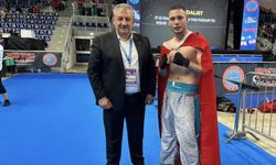 İbrahim Pusat Baş, Avrupa Gençler Kick Boks Şampiyonu Oldu