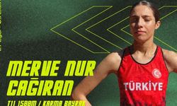 Merve Nur Çağıran 1500 Metre Yarışını Tamamlayamadı