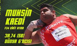 Muhsin Kaedi, F34 cirit atmada dünya 6’ncısı oldu