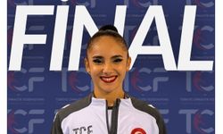 Selen Camcı kurdele aletinde birinci olarak finale yükseldi