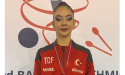 Ada Kaplan’dan Ritmik Cimnastikte Gümüş Madalya