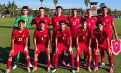 U16 Millî Takımı hazırlık turnuvasında Galler’le oynuyor