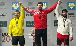 Milli halterci Hakan Kurnaz Avrupa’da altın kazandı