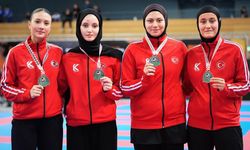 U21 Kadın Kumite Takımımız Balkan ikincisi oldu