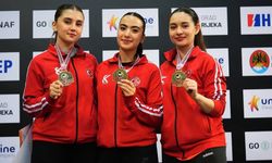 U21 Kadın Kata Takımı, Balkan Şampiyonası’nda zirvede