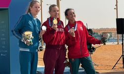 Sinem Tous’tan Duatlon’da Tarihî Altın Madalya