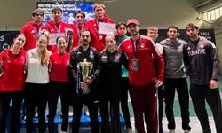 Genç Erkek Kılıç Takımımız Taşkent’te Bronz Madalya Kazandı