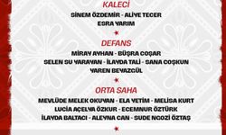 U19 Kadın Millî Takımı’nın Avrupa kadrosu açıklandı