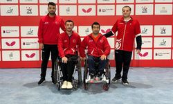 Para Masa Tenisi Milli Takımı Giza’da sahnede