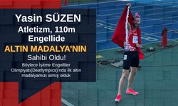 Yasin Süzen’den 110 Metre Engellide Altın Madalya: Deaflympics’te İlk Zafer