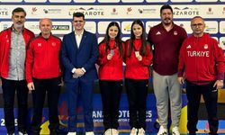 Irmak Rana ve Yağmur Tuana Avrupa’dan Bronzla Döndü