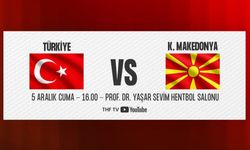 Kadın Milli Hentbol Takımı, Kuzey Makedonya ile sahada