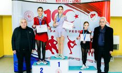 Advanced Novice Kadınlar Şampiyonasında Madalyalar Verildi