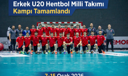 Erkek U20 Hentbol Milli Takımı’nın Ankara Kampı Tamamlandı