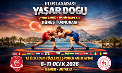 Antalya’da Uluslararası Yaşar Doğu Güreş Turnuvası Başlıyor