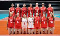 U18 Kadın Voleybol Takımı Avrupa Elemelerinde Sahada
